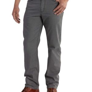Carhartt Men's Charcoal Rugged Flex Rigby Dunagree